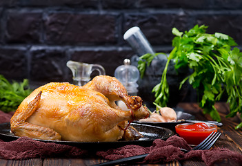 Image showing Fried chicken