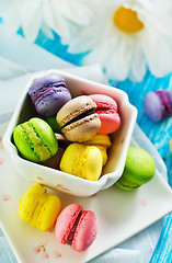 Image showing color macaroons