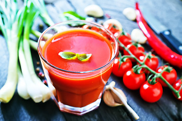 Image showing tomato juice