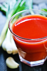 Image showing tomato juice