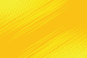 Image showing Yellow side hatch with halftone effect