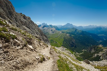 Image showing Dolomites Mountain Landscape