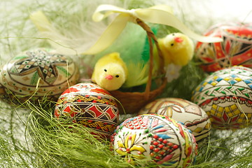 Image showing Easter eggs