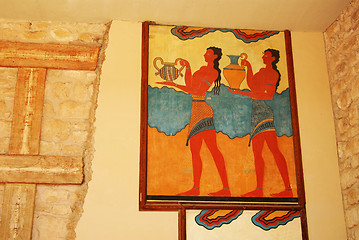 Image showing part of palace in Knossos