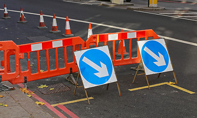 Image showing Street Works