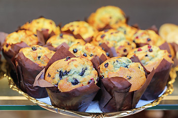 Image showing Blueberry Muffins
