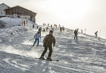 Image showing Ski in Alps