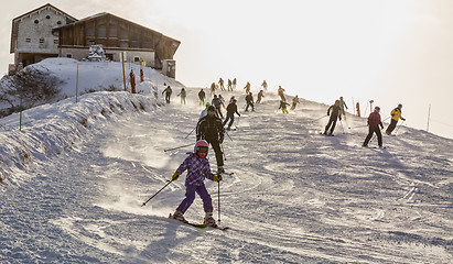 Image showing Ski in Alps