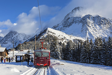 Image showing Tramway du Mont Blanc 