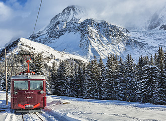 Image showing Tramway du Mont Blanc 