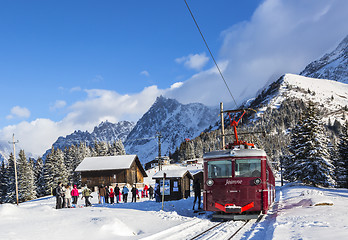 Image showing Tramway du Mont Blanc 