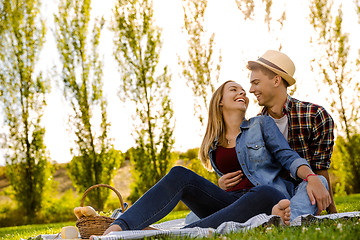 Image showing Enjoying the summer