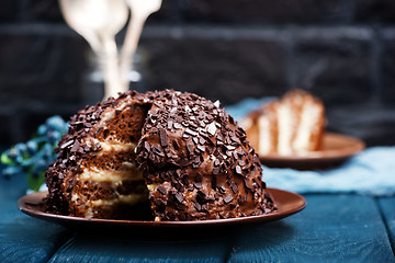 Image showing chocolate tort