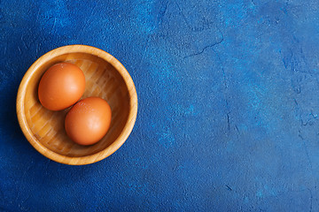 Image showing raw eggs