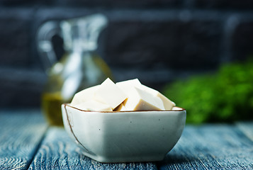 Image showing tofu cheese