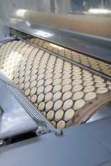 Image showing Production of cookies