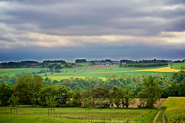 Image showing Belgium Rustic Landscape