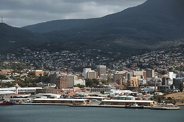 Image showing Hobart center view