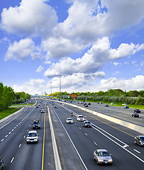 Image showing Busy highway