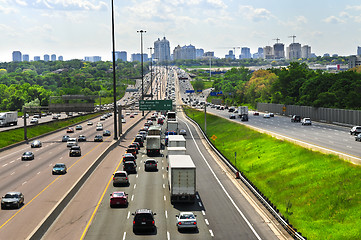 Image showing Busy highway