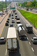 Image showing Busy highway