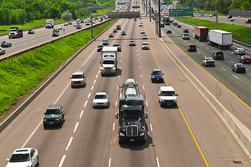 Image showing Busy highway