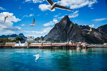 Image showing Lofoten archipelago islands islands Norway