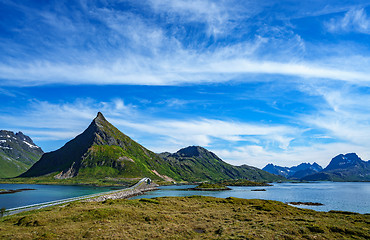 Image showing Lofoten archipelago islands Norway