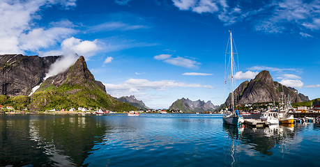 Image showing Lofoten archipelago islands Norway