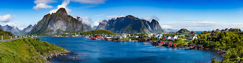 Image showing Lofoten archipelago panorama