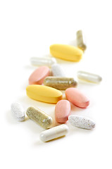 Image showing Mix of vitamins