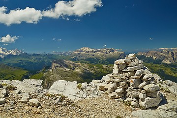 Image showing Dolomites Mountain Landscape