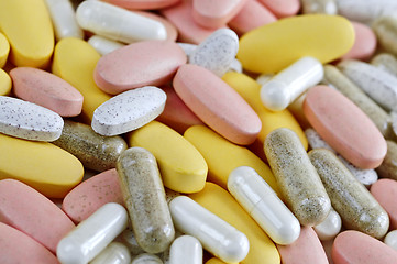 Image showing Mix of vitamins