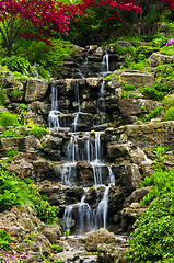 Image showing Cascading waterfall