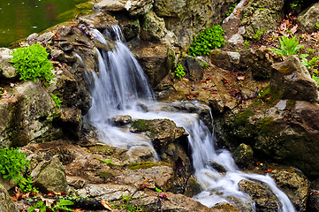 Image showing Cascading waterfall