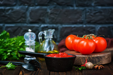 Image showing tomato sauce