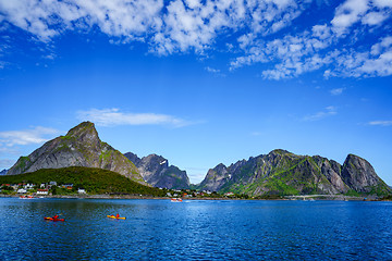 Image showing Lofoten archipelago islands Norway