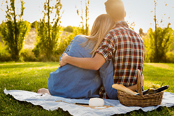 Image showing Enjoying the summer