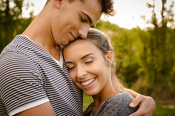 Image showing Enjoying a lovely day together