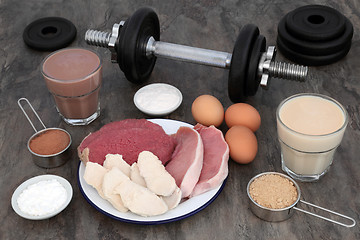 Image showing Food and Drink for Body Builders