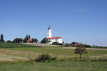 Image showing Beautiful rural church in Croatia