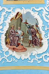 Image showing Pontius Pilate washes his hands