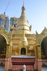 Image showing Popular Burmese Temple in Penang, Malaysia