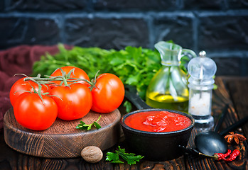 Image showing tomato sauce