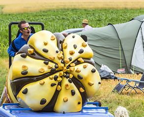 Image showing Cornetto Vehicle Detail - Tour de France 2015