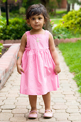 Image showing Happy, smiling east Indian girl