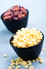 Image showing cocoa butter and beans