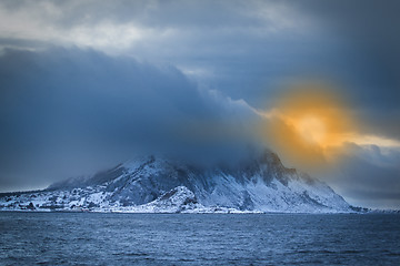 Image showing Norwegian Sunset