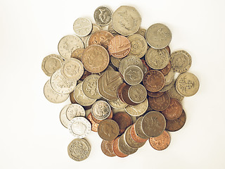 Image showing Vintage Pound coin