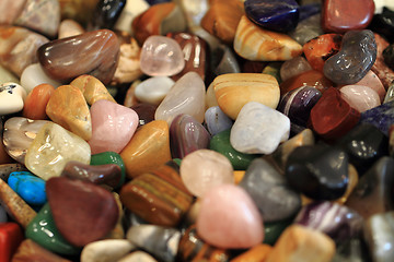 Image showing natural color gems background 